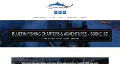 Desktop Screenshot of bluefinfishing.ca